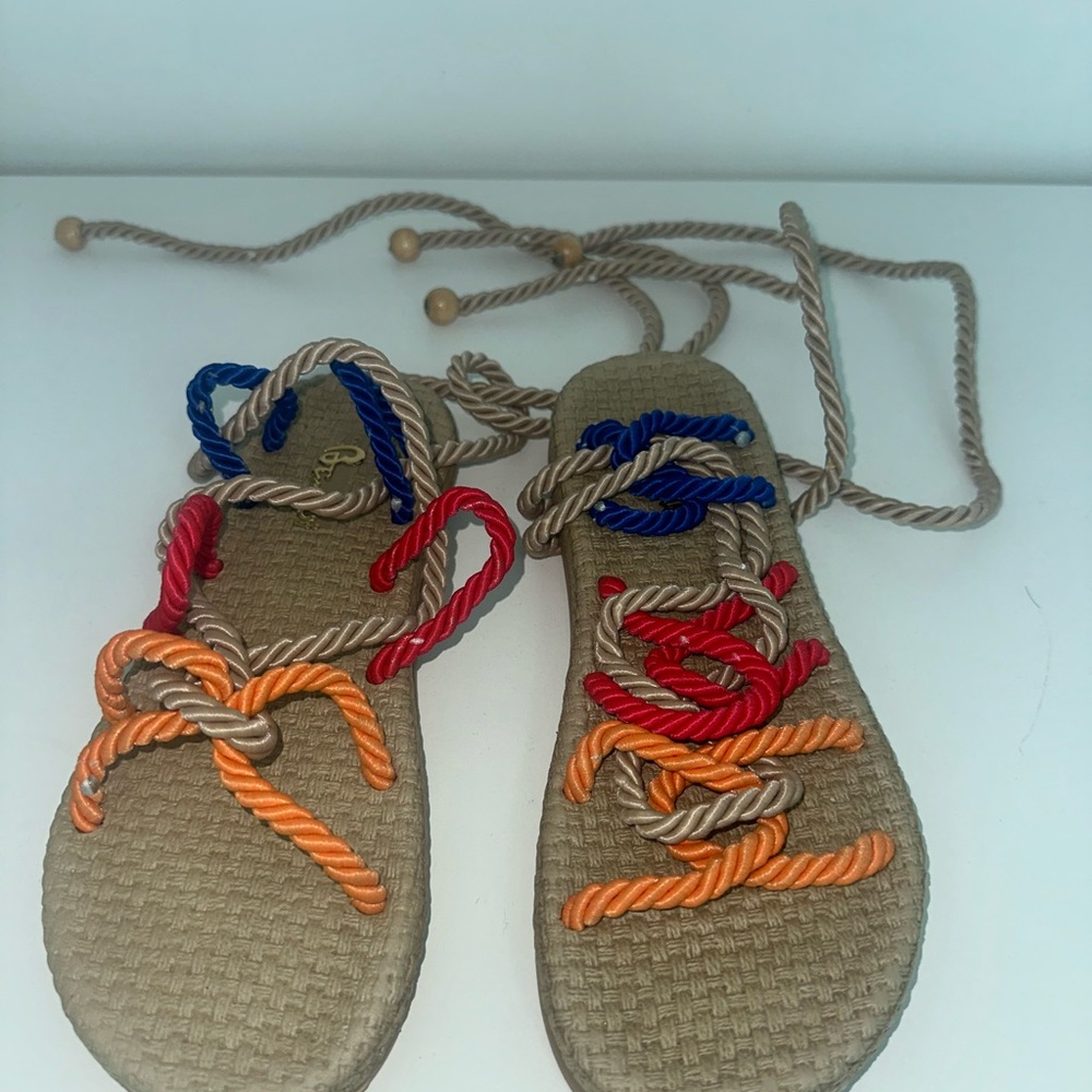 Colorful Rope Sandals